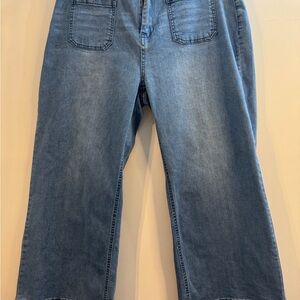 Stylish Blue Flare Women's Jeans